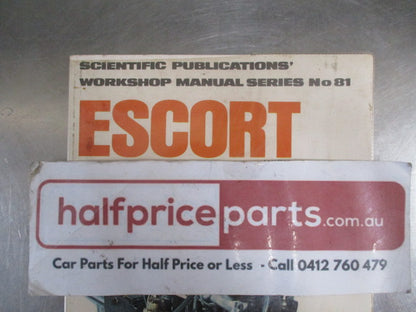 Scientific Publications Ford Escort Workshop Manual No.81 Used