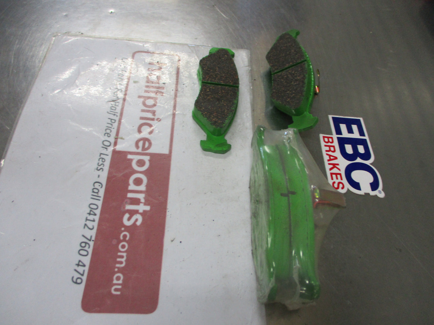 EBC Greenstuff Front Disc Brake Pad Set Suits Ford Fiesta-KA-Mazda 121 New Part