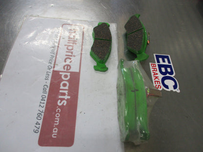 EBC Greenstuff Front Disc Brake Pad Set Suits Ford Fiesta-KA-Mazda 121 New Part