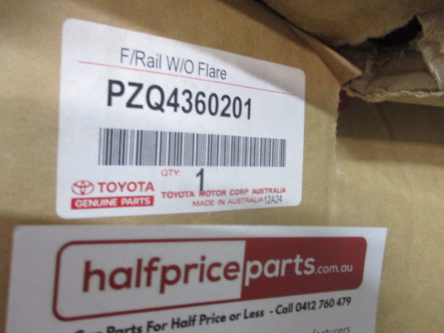 Toyota Landcruiser 70 Series Genuine Front Side Rails Pair New Part