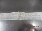 Nissan Y61 Patrol Genuine Common Rail TD Decal New Part