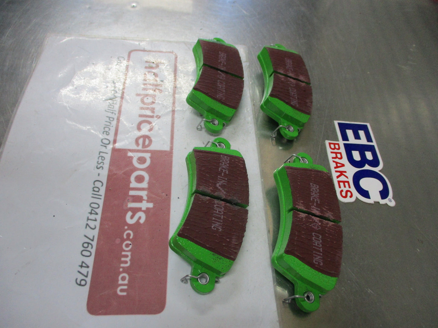 EBC Greenstuff Front Disc Brake Pad Set Suits Peugeot 206-306/Citroen Xsara New Part