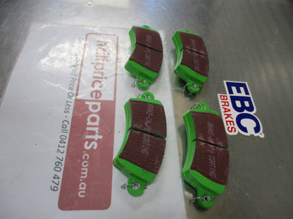 EBC Greenstuff Front Disc Brake Pad Set Suits Peugeot 206-306/Citroen Xsara New Part