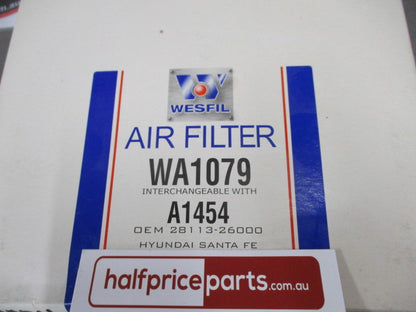 Wesfil Air Filter Suits Hyundai Santa Fe New Part