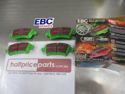 EBC Greenstuff Front Disc Brake Pad Set Suits Peugeot 206-306/Citroen Xsara New Part