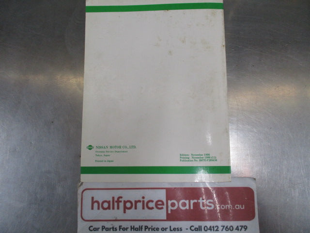 Nissan/Datsun F-22 And H40 Service Manual Face-Lift Used