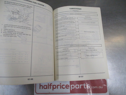 Nissan Genuine LD Series Diesel Engine LD20 & LD20T Service Manual - Used