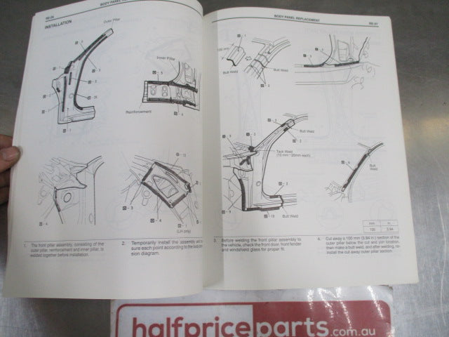 Toyota Avalon Repair Manual For Collision Damage - Used