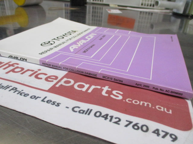 Toyota Avalon Repair Manual For Collision Damage - Used