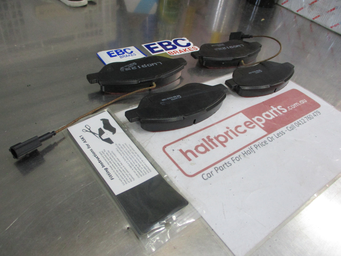 EBC Front Disc Brake Pad Set Suits Alfa Romeo Mito New Part