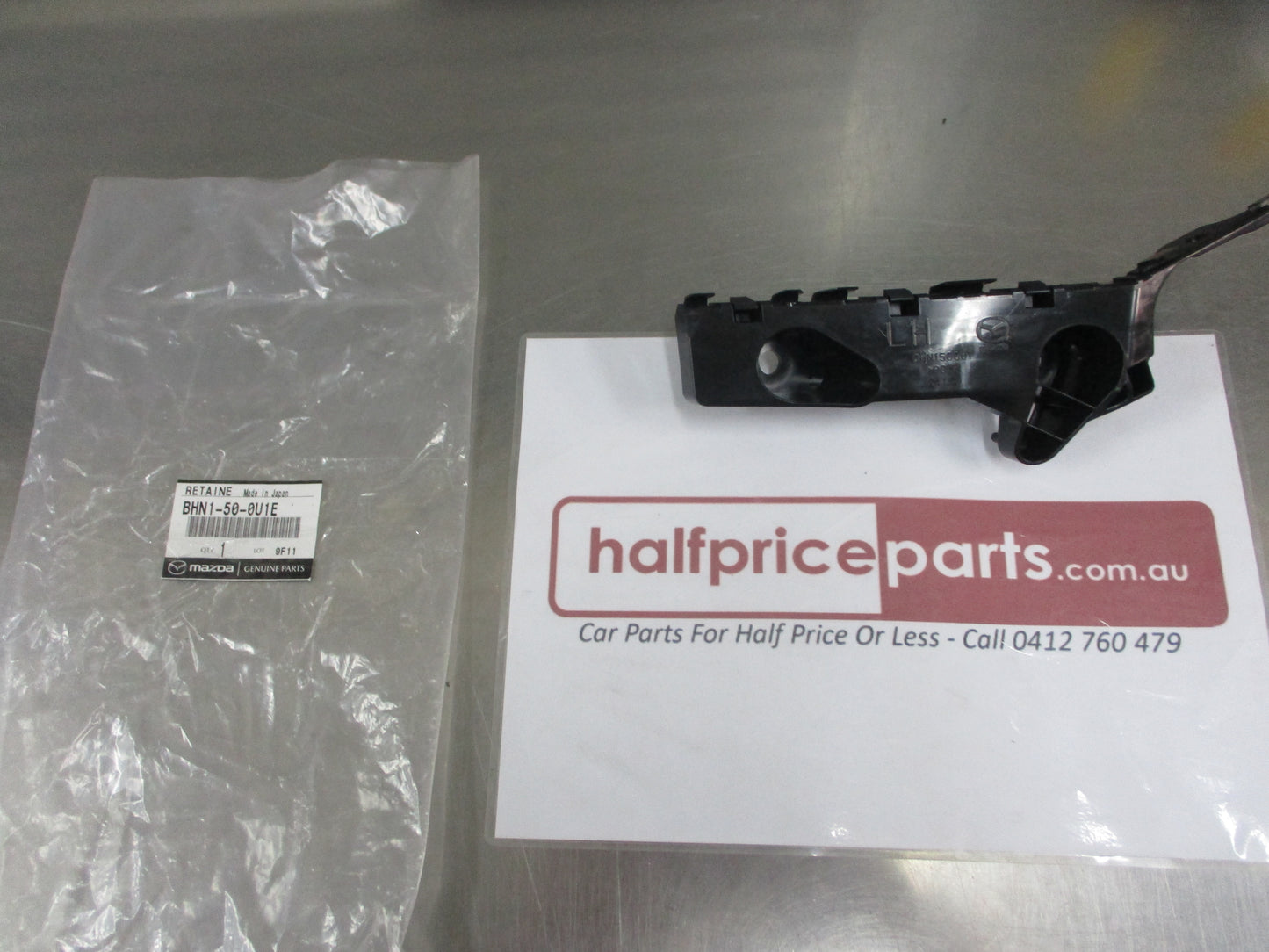 Mazda 3 Genuine Front Fastening Bumper Bar Bracket To Reinforcement New Part