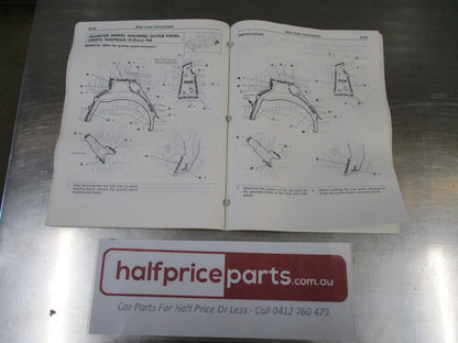 Toyota Corolla Repair Manual For Collision Damage - Used