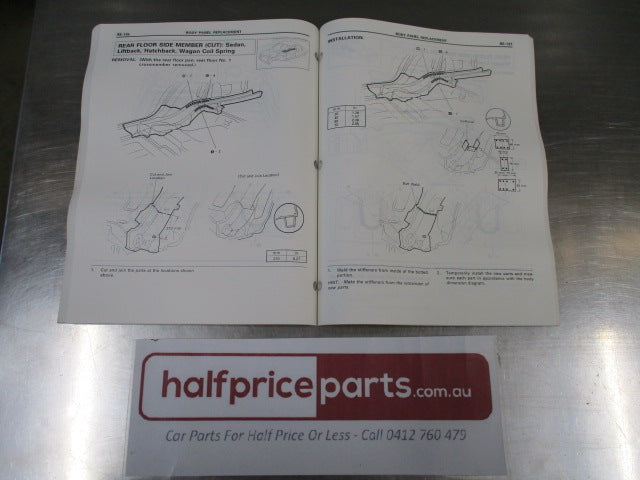 Toyota Corolla Repair Manual For Collision Damage - Used