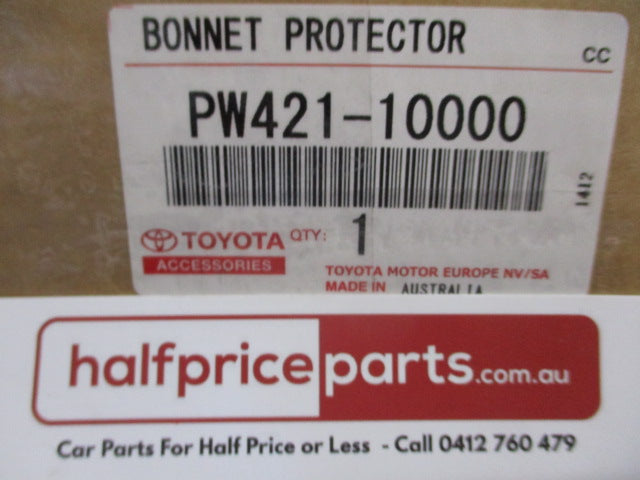 Toyota C-HR Genuine Tinted Bonnet Protector Kit New Part