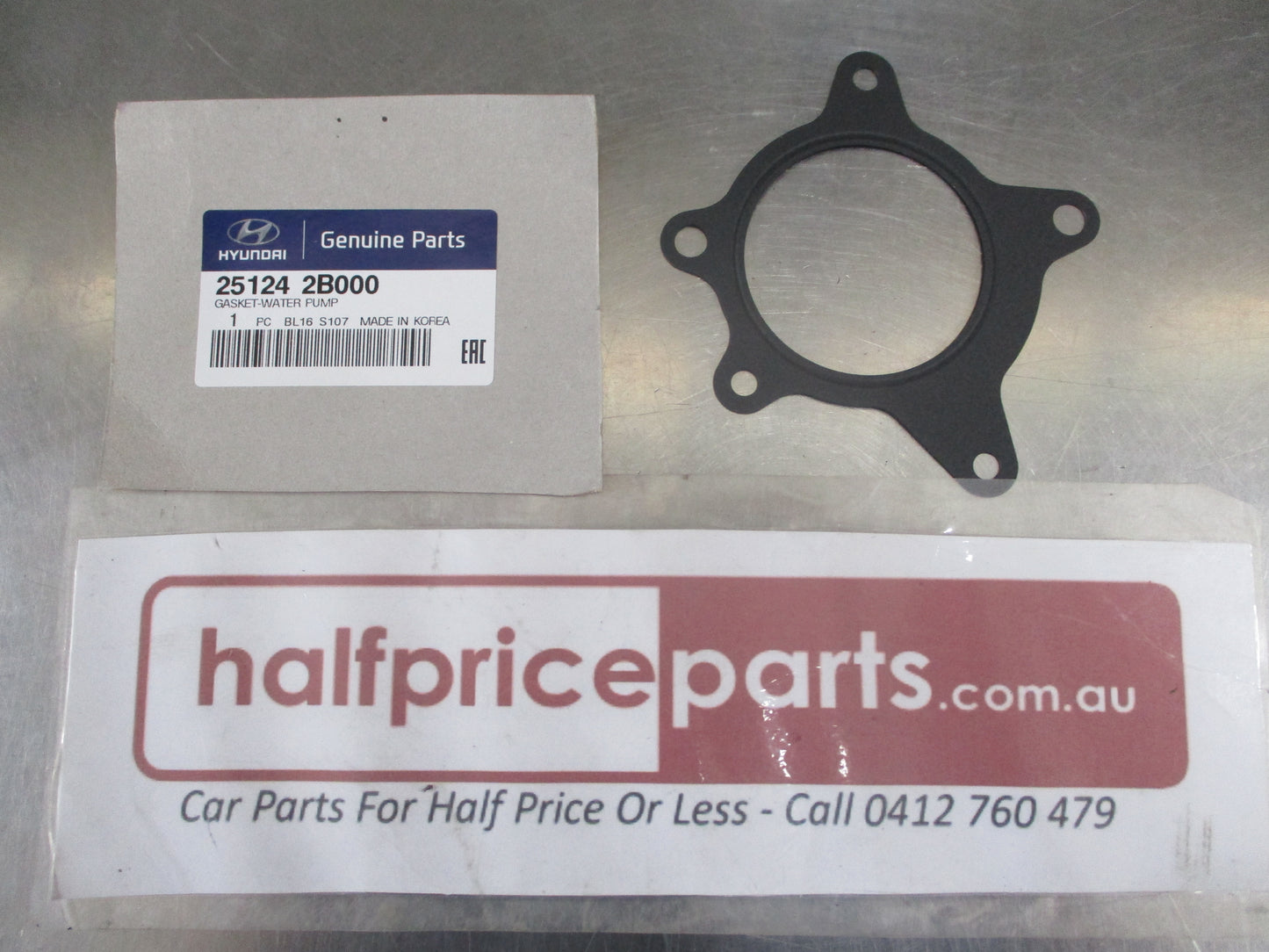 Hyundai Accent/Elantra/Kona/Sonata/Tucson/Veloster Genuine Engine Water Pump Gasket New Part