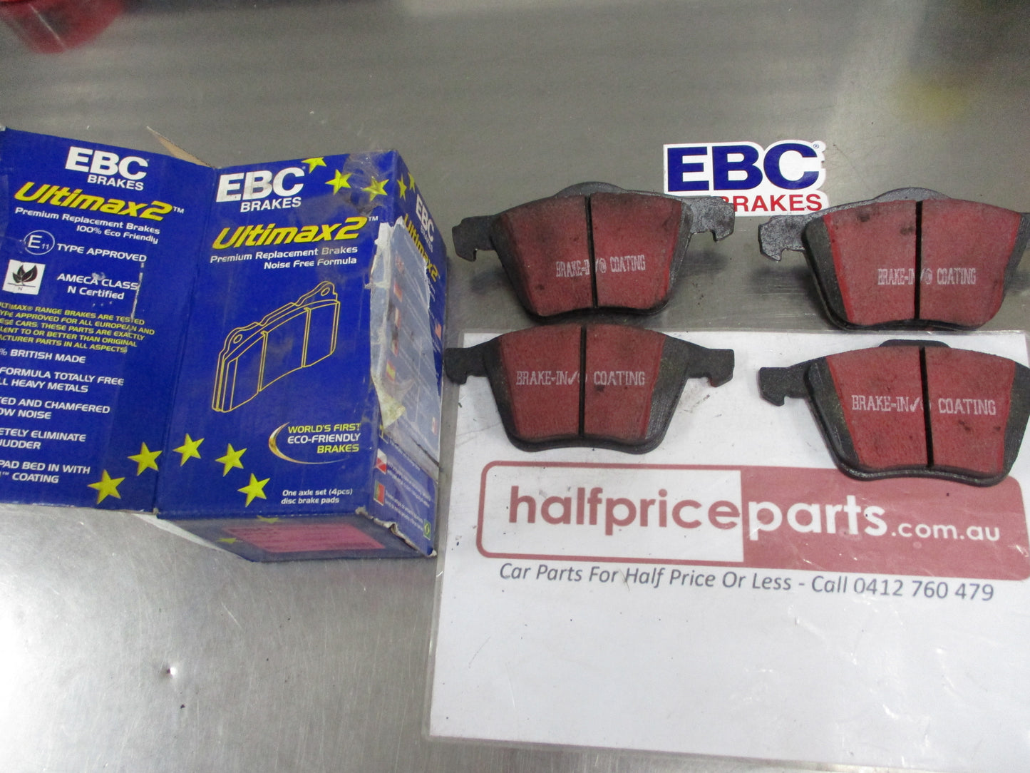 EBC Front Disc Brake Pad Set Suits Ford Mondeo/Focus /Volvo New Part