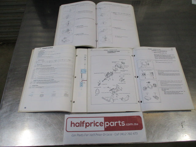 Holden Nova  LG Series Genuine Service Manuals Vol.4 - Vol.6 - Used