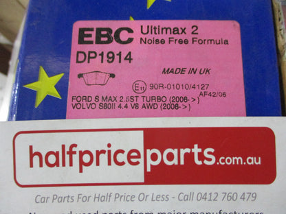 EBC Front Disc Brake Pad Set Suits Ford Mondeo/Focus /Volvo New Part