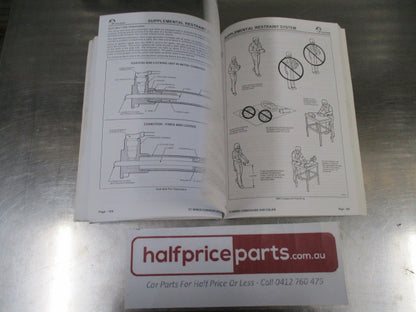 Holden Genuine VT Commodore and Calais Service Training Manual -  Used