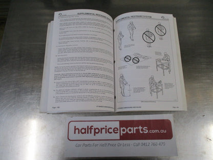 Holden Genuine VT Commodore and Calais Service Training Manual -  Used