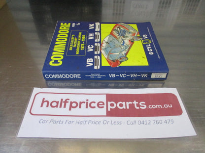 Max Ellerys Factory Work Shop Manual Holden Commodore VB-VC-VH-VK Used VGC