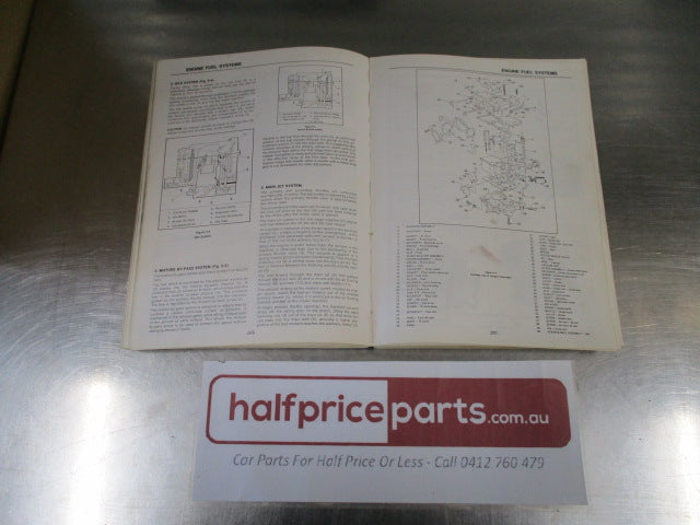 Max Ellerys Factory Work Shop Manual Holden Commodore VB-VC-VH-VK Used VGC