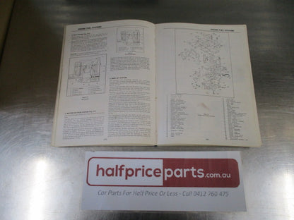 Max Ellerys Factory Work Shop Manual Holden Commodore VB-VC-VH-VK Used VGC