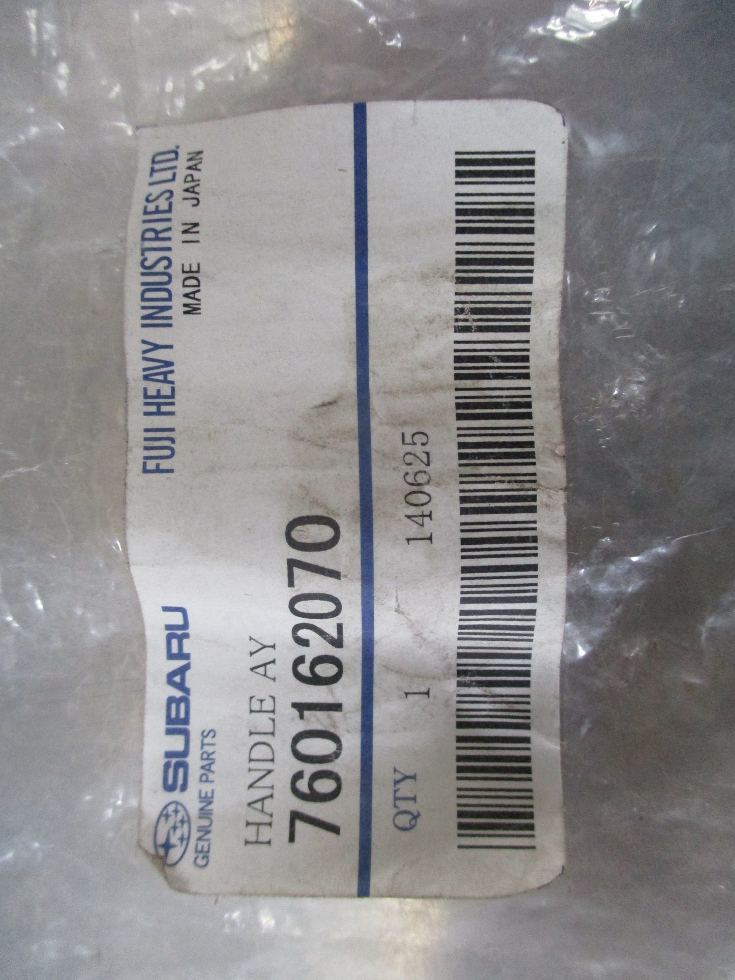 Subaru Brumby Genuine Outer Door Handle Assy New Part