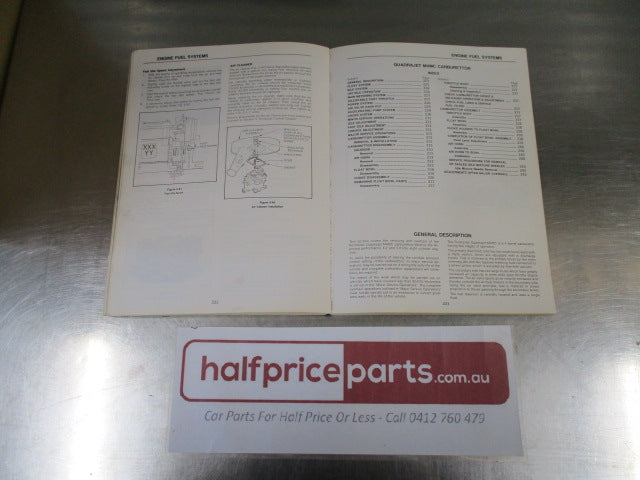 Max Ellerys Factory Work Shop Manual Holden Commodore VB-VC-VH-VK Used VGC