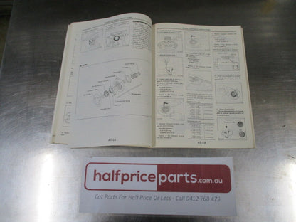 Nissan Prairie M10 Series Genuine Service Manual Supplement-II - Used Part