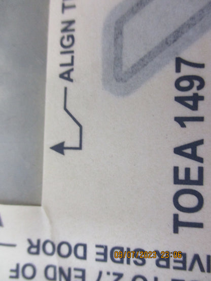 Toyota Hilux Work Mate Genuine Front Guard Decal New Part