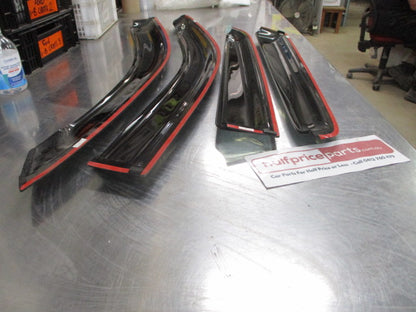 Ford Ranger PX Genuine Tinted Weather Shields Set Of 4(Replacement Only No Fitting Kit Can Be Stuck On)New Part