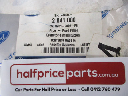 Ford Focus ST Genuine Fuel Filler Pipe With Return Line Assembly New Part