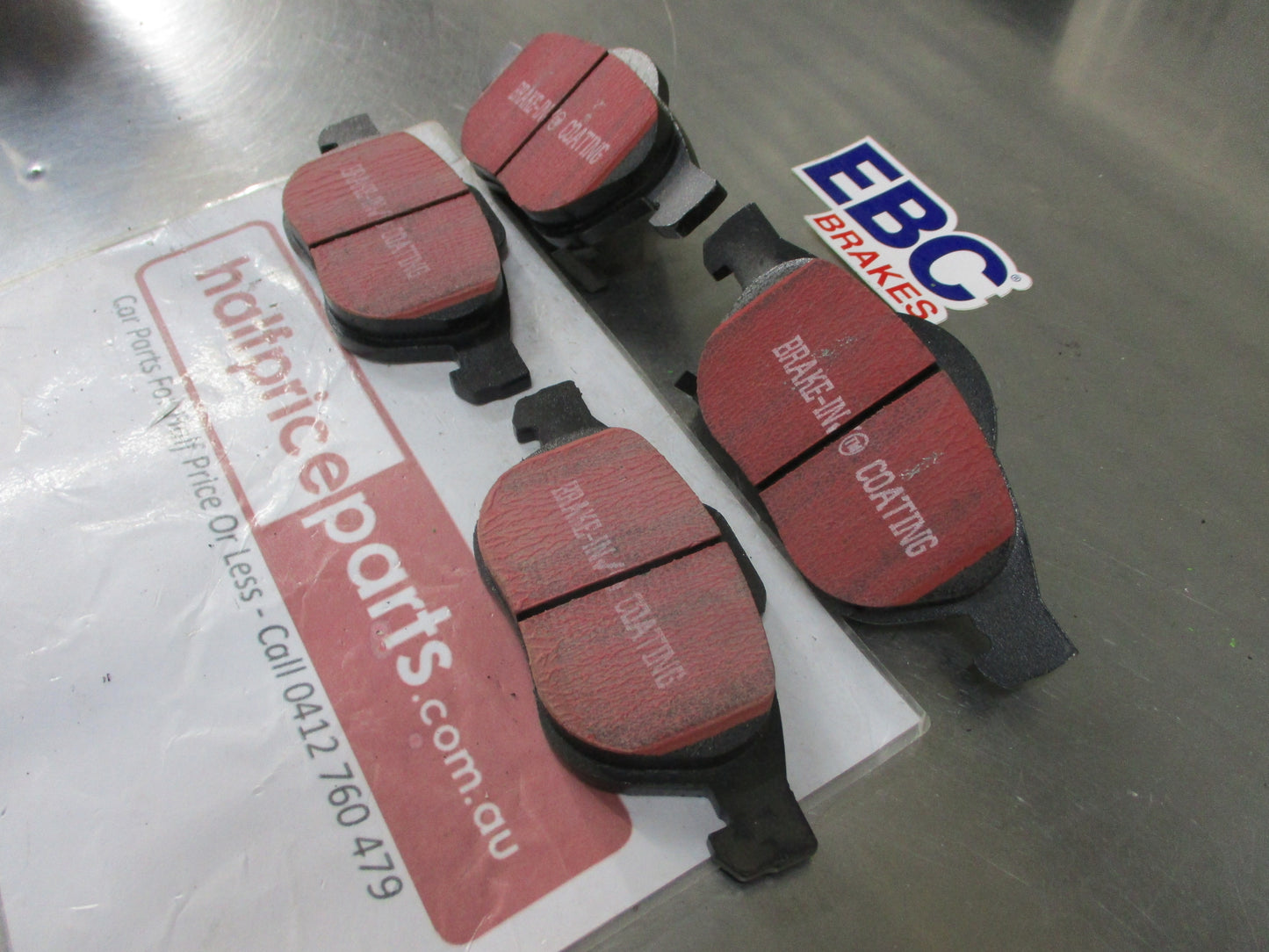 EBC Front Disc Brake Pad Set Suits Toyota Avensis New Part
