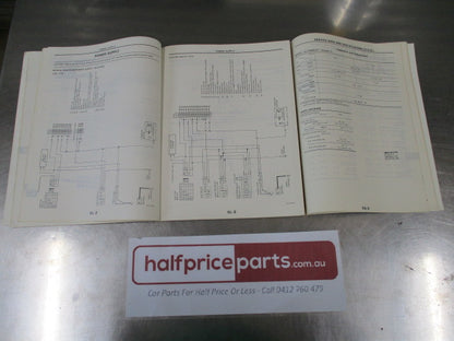 Nissan Vanette Genuine Service Manual Supplement No 1/ Nissan C22 Series Vanette Wide Body Genuine Factory Supplement Manual 2 - Used Part