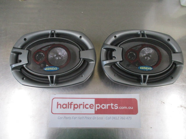 Genesis 3-Way 150 Watt 6" x 9" Speakers (Pair) - New Part