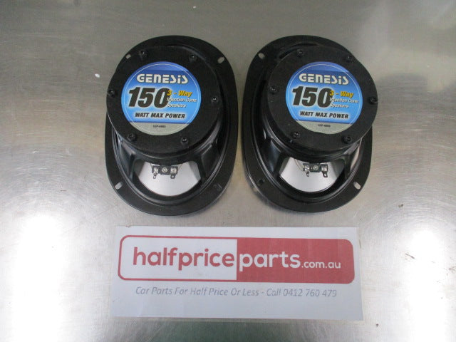 Genesis 3-Way 150 Watt 6" x 9" Speakers (Pair) - New Part