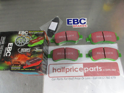 EBC Greenstuff Front Disc Brake Pad Set Suits Peugeot 1007-208 New Part
