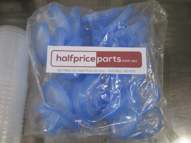 3M 16325 PPS25 Large Lids & liners 850ml 125 Micron Plus 10 Plugs - New Part