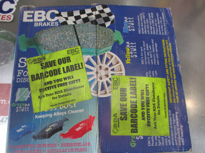 EBC Greenstuff Front Disc Brake Pad Set Suits Citroen C5 New Part