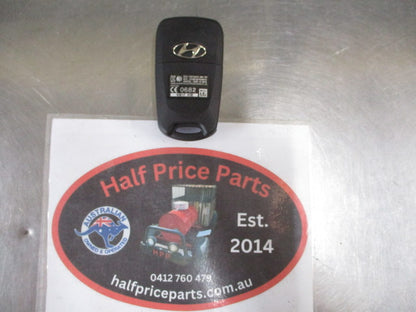 Hyundai Elantra Genuine 3 Button Flip Remote Key New Part