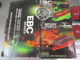 EBC Greenstuff Front Disc Brake Pad Set Suits Mercedes Benz E-Class/S-Class/SLK New Part