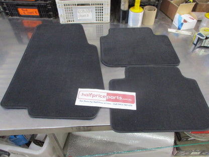 Ford FG Falcon G6/G6E Genuine Set Of 3 Carpet Mat Set (Black) New Part