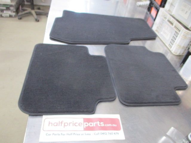 Ford FG Falcon G6/G6E Genuine Set Of 3 Carpet Mat Set (Black) New Part