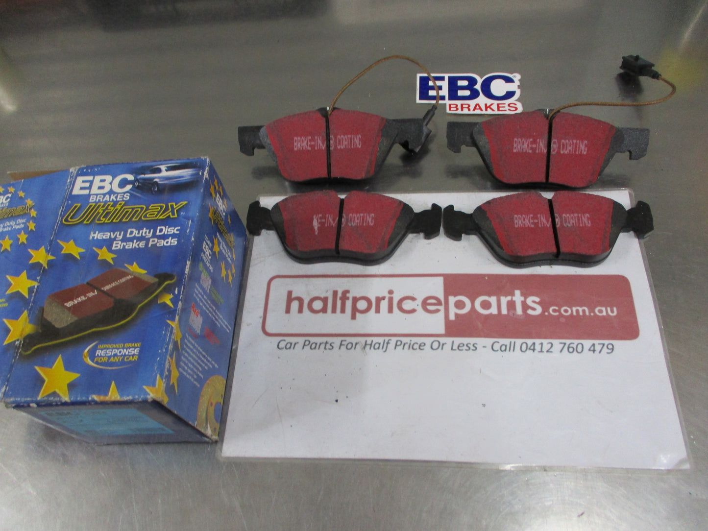 EBC Front Disc Brake Pad Set Suits Alfa Romeo 156-GT-Spider New Part