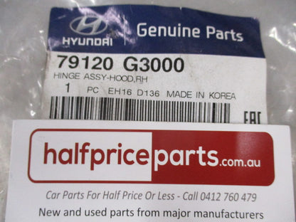 Hyundai Elantra Genuine Right Hand Front Bonnet Hinge New Part