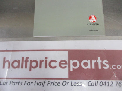 Holden TM Barina Genuine Service Manual/Warranty Manual New Part
