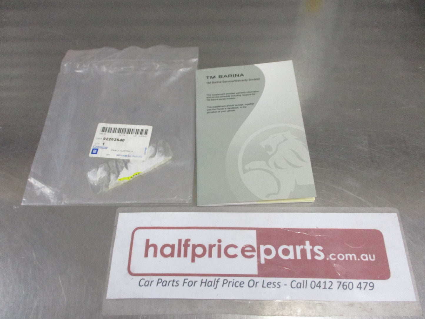 Holden TM Barina Genuine Service Manual/Warranty Manual New Part