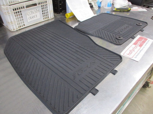 Ford Focus LW MKII Genuine Front Heavy Duty Rubber Mat Set New Part