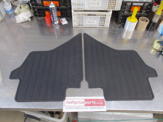 Ford Ranger PJ/PK Dual Cab Genuine Heavy Duty Rear Rubber Floor Mats New Part